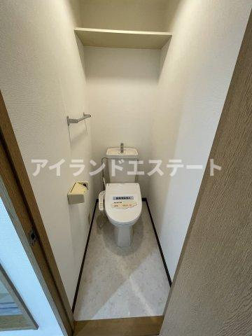 プチプルハイム駒沢　バストイレ別　角部屋　駒沢公園至近のトイレ