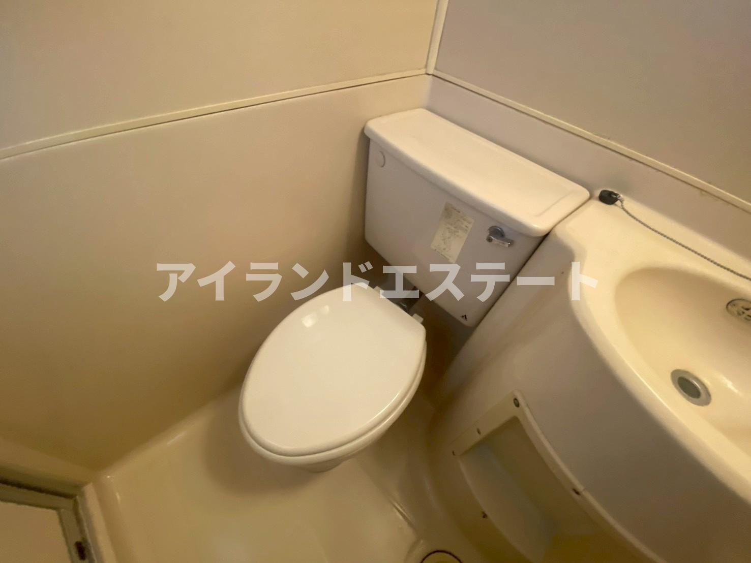 バロン野沢　陽当たり良好　最上階　学生さんおすすめのトイレ