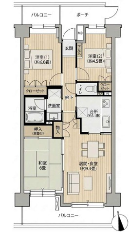 新丸子パーク・ホームズの画像