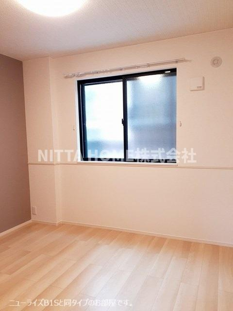 ベル・エクラⅠの洋室|【完成イメージ図】洋室６．４帖と５帖の２室になります！