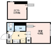 足立区千住柳町のアパートの画像