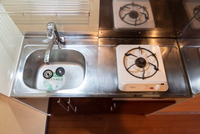 台東区西浅草２丁目の賃貸マンションのキッチン