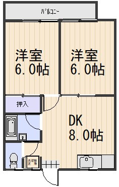 メゾンドいづみの間取り