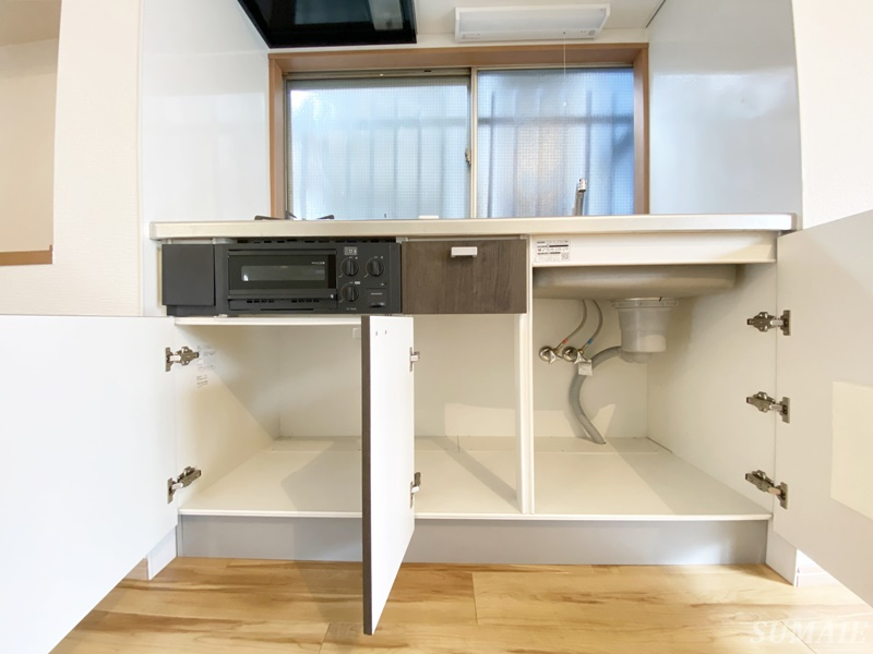 ハレレアの収納|キッチン下収納です☆