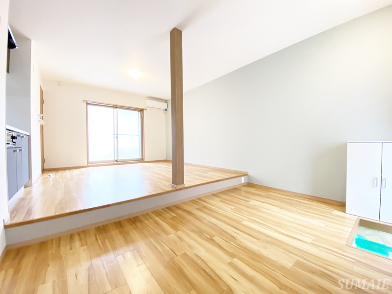 ハレレアの居間・リビング|14.1帖のリビングです☆