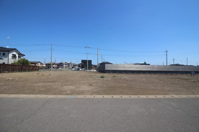 《分譲地》小山市土塔　全8区画の外観|分譲地西側より（2026年4月撮影）