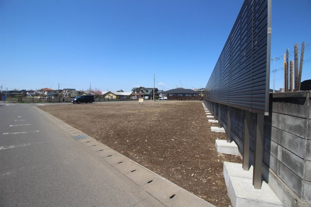 《分譲地》小山市土塔　全8区画の外観|分譲地南側より（2026年4月撮影）