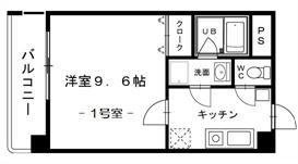 【間取り】 | アーバン高塚橘通東ビル