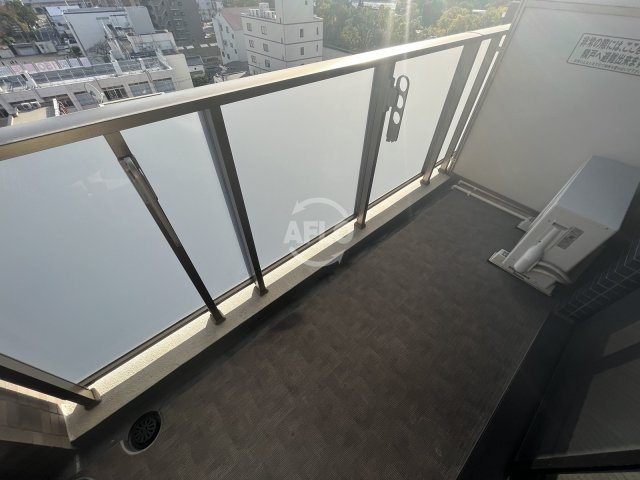 レジュールアッシュ京橋ファーストステージのバルコニー|レジュールアッシュ京橋ファーストステージ　バルコニー