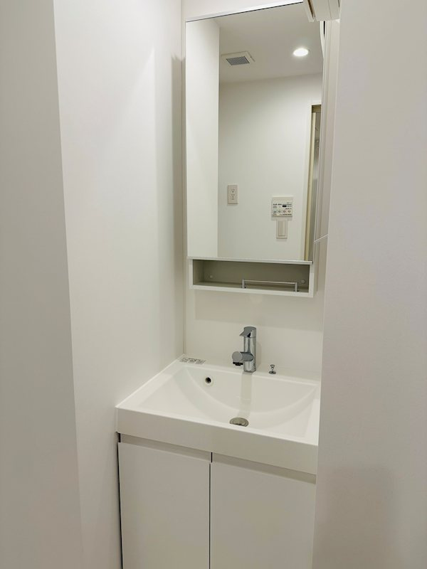 新品家具付きマンション高田馬場4(KaGood東京)の洗面所