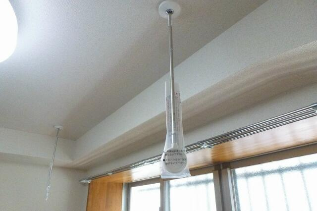室内物干しあり