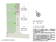 ワイウッドコート栃木市大宮町第1期【建築条件付き売地】の画像
