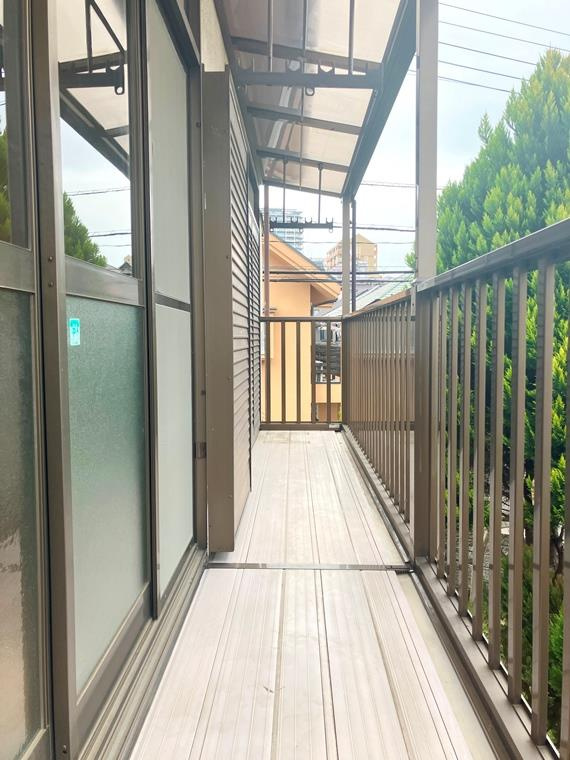 武蔵台戸建のバルコニー