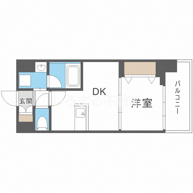 ヴィーナス今里の間取り
