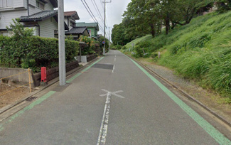 【前面道路含む現地写真】 | 千葉市中央区仁戸名町　売地　京成千原線　【大森台駅】　