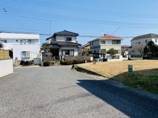 【前面道路含む現地写真】 | 千葉市緑区高津戸町　土地　JR外房線「土気」駅