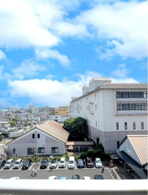魚崎南パーク・ホームズ壱番館の展望|広い空と眺望に包まれる高層階