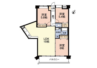 【間取り】 | グリーンビレッジ浜野　中古マンション