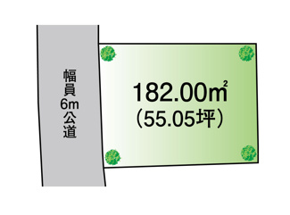 【土地図】 | 大網白里市みずほ台　売地　JR外房線　【大網白里駅】　
