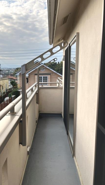 大場町戸建のバルコニー
