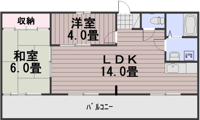 小原マンションの間取り