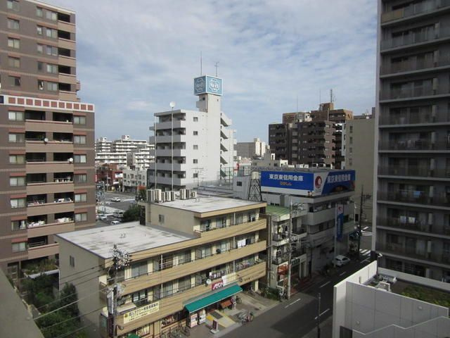 大島シャスターマンションの展望
