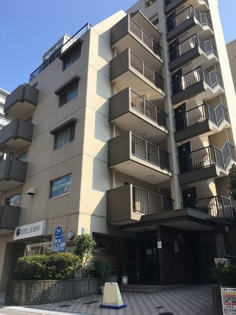 大島シャスターマンションの外観|外観もきれいです