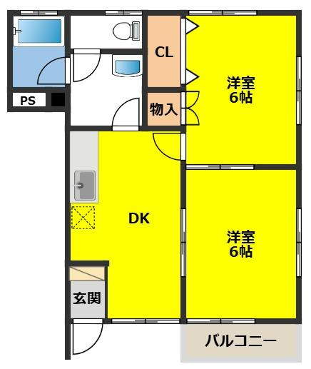 ベル・ドゥミュールの間取り