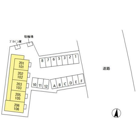 スピネルの区画図|他社様掲載物件もまとめてご紹介、ご案内可能です(^^)/