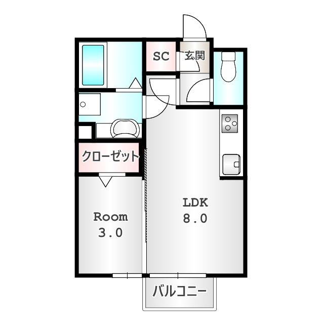 スピネルの間取り|他社様掲載物件もまとめてご紹介、ご案内可能です(^^)/
