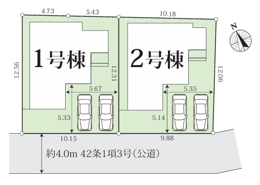高砂市高砂町東宮町　山陽電鉄「高砂駅」徒歩18分の区画図