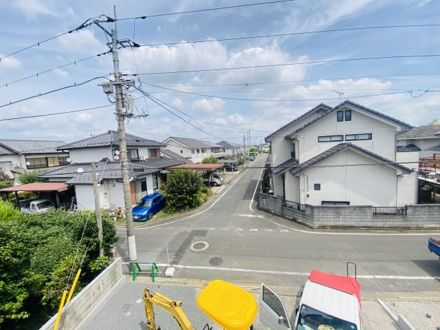新築　前橋市大利根町第2　クレイドルガーデン　1号棟の前面道路含む現地写真|前橋市大利根町第2　クレイドルガーデン