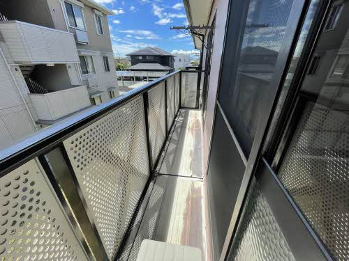 フレグランス野口 ＊＊のバルコニー