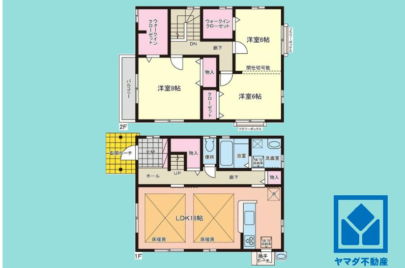 西宮市山口町上山口4丁目の間取り