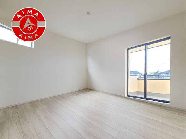 福岡市博多区南本町1丁目第1-2棟（1号棟）　の内観：施工例|主寝室には収納力に優れたクローゼットがありますので、お部屋もすっきり片付きます。