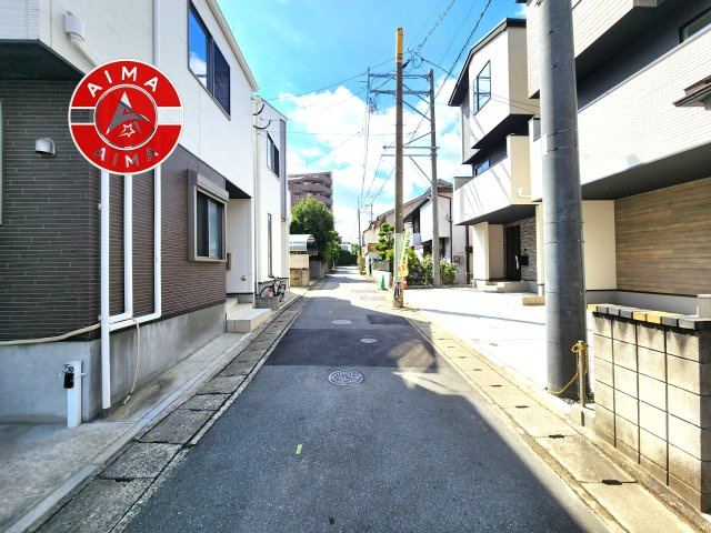 福岡市博多区南本町1丁目第1-2棟（1号棟）　の前面道路含む現地写真|前面道路です。