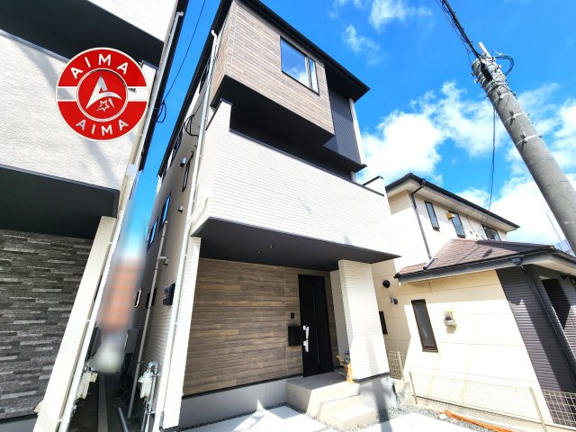 福岡市博多区南本町1丁目第1-2棟（1号棟）　の外観|デザイン性のある外観です。