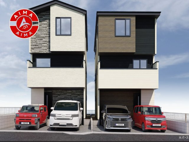 福岡市博多区南本町1丁目第1-2棟（1号棟）　の完成予想図|外観も気になるポイント