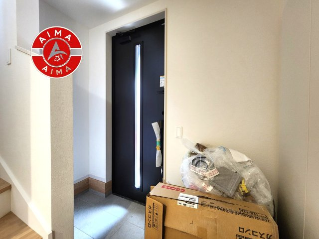 福岡市博多区南本町1丁目第1-2棟（1号棟）　の防犯設備|二重ロックでしっかり防犯対策ができます。