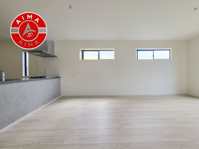 福岡市博多区南本町1丁目第1-2棟（1号棟）　の内観：施工例|多くの時間を過すことになるリビングだからこそ、いつも穏やかな空間・解放感が味わえ毎日が充実します。