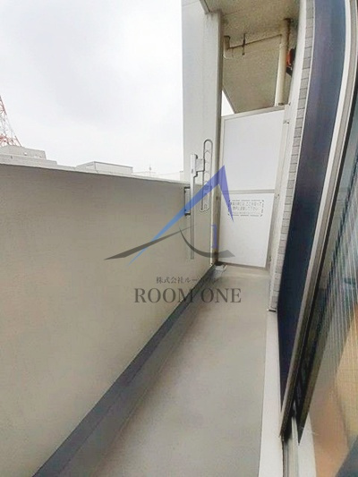 コーラル　ブルーのバルコニー|バルコニーです。