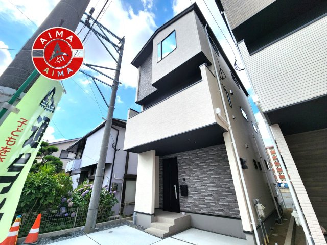 福岡市博多区南本町1丁目第1-2棟（2号棟）　の外観|デザイン性のある外観です。