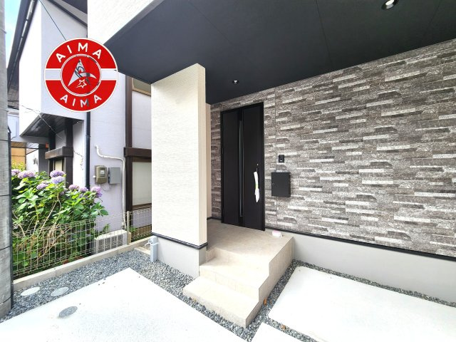 福岡市博多区南本町1丁目第1-2棟（2号棟）　の外観：施工例|おでかけの時も帰った時も、「我が家」を最初に感じでもらえる素敵な空間に。