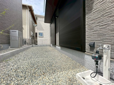 【庭】 | 箕面市萱野1丁目貸家