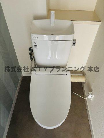 仲介手数料0円！ライオンズマンション高針台のトイレ