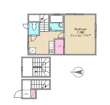 ジュネッス彩の間取り