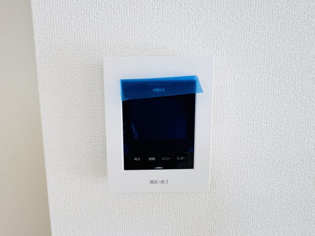 松戸市和名ケ谷新築戸建のセキュリティ|来客時も安心のTVモニター付きインターフォン