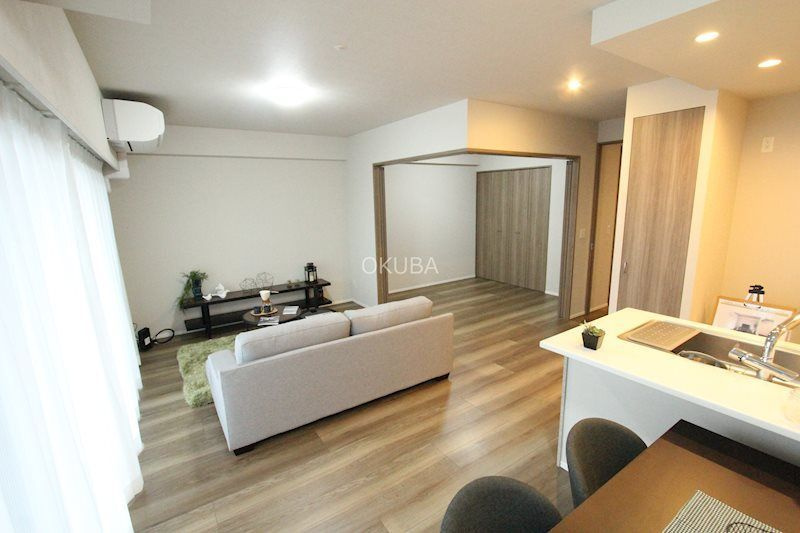 サンメゾン水前寺公園ゲートの居間・リビング