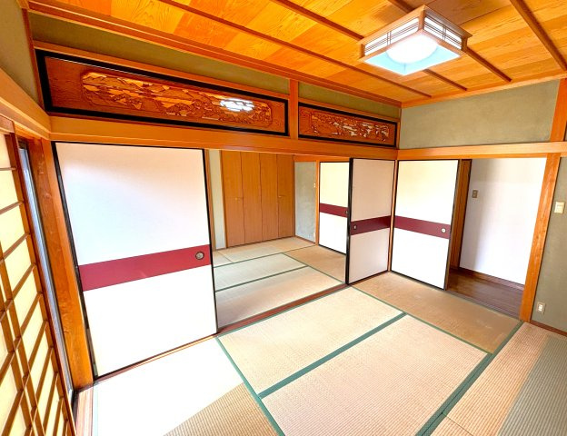 魚住町金ケ崎の和室|落ち着いた雰囲気のくつろげる和室