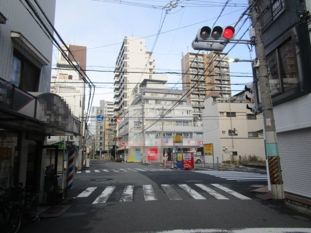 大阪市浪速区日本橋東３丁目のビルの周辺